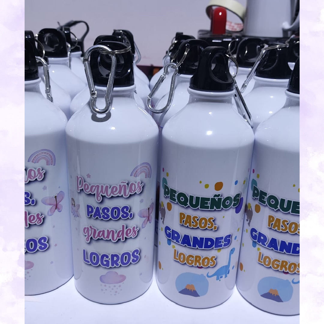caramañola personalizada de aluminio 600 ml caramañola personalizada de aluminio 600 ml