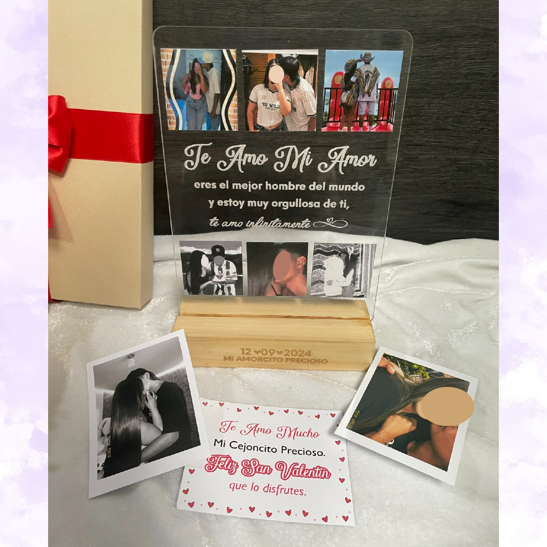 mini placa acrílica personalizada con base de madera mini placa acrílica personalizada con base de madera