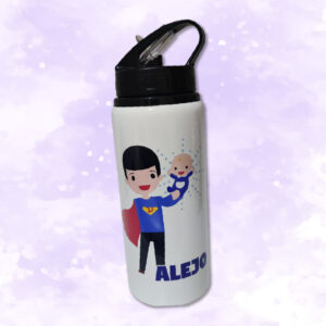 botella deportiva con pitillo personalizada