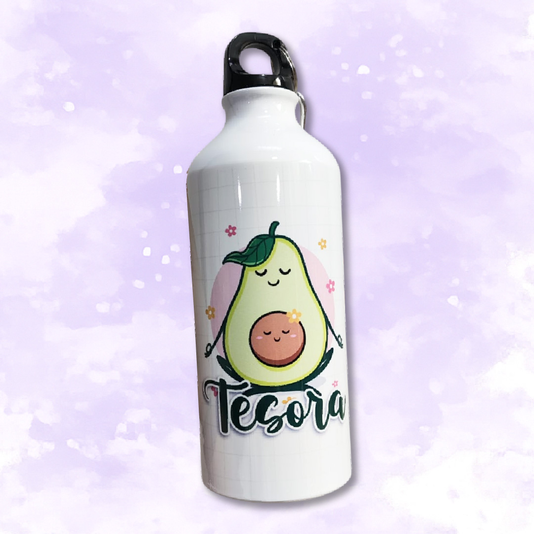 caramañola personalizada de aluminio 600 ml caramañola personalizada de aluminio 600 ml