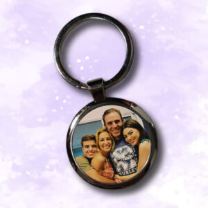 llavero de acero personalizado | foto o frase