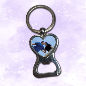 llavero destapador de acero personalizado