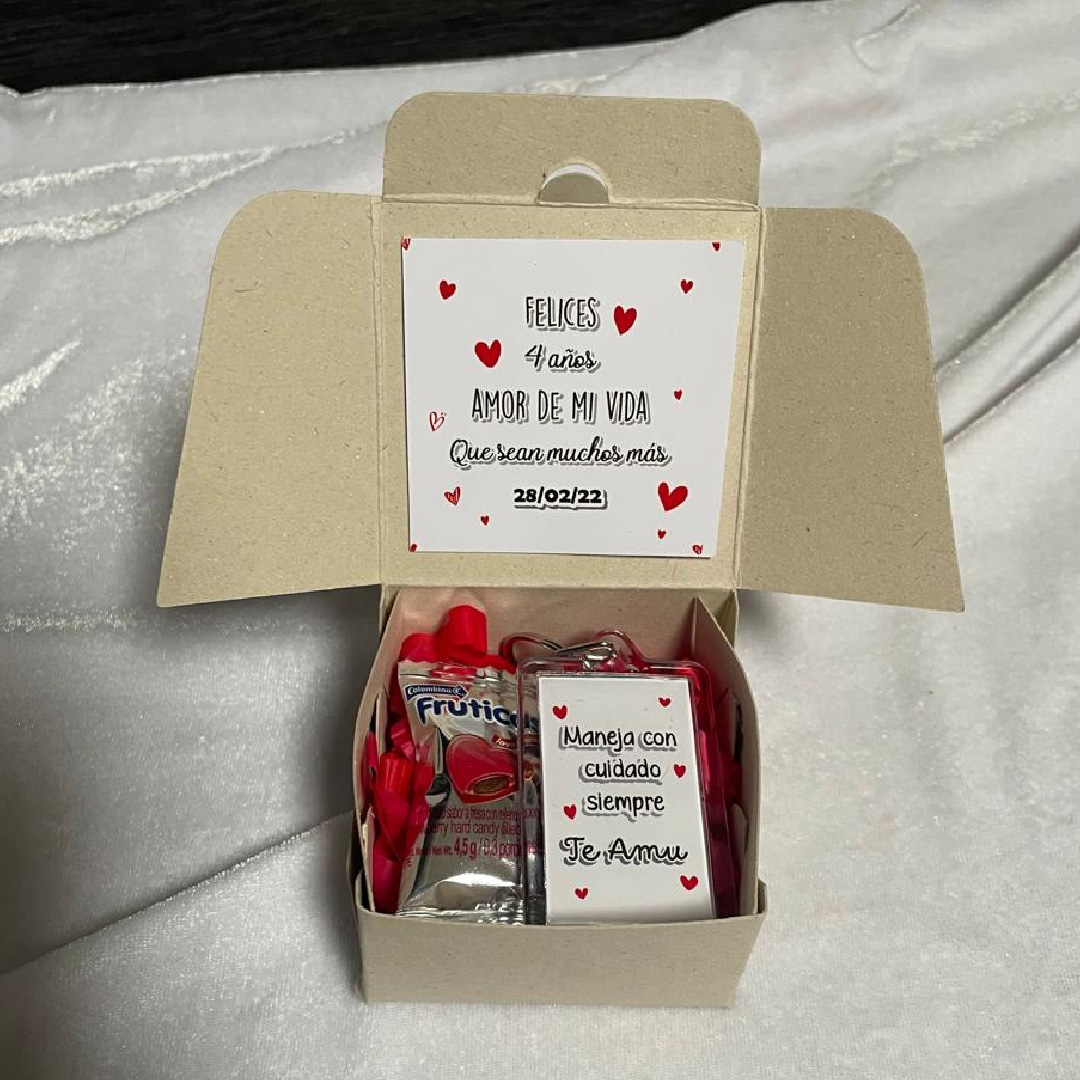 llavero doble cara | en cajita de regalo llavero doble cara | en cajita de regalo