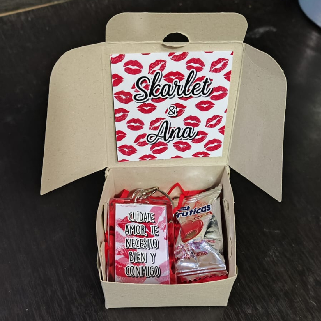 llavero doble cara | en cajita de regalo llavero doble cara | en cajita de regalo