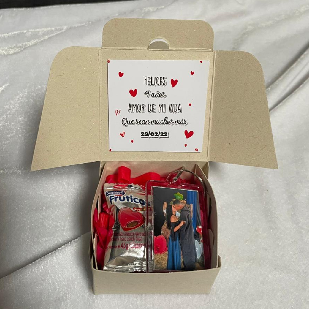 llavero doble cara | en cajita de regalo llavero doble cara | en cajita de regalo