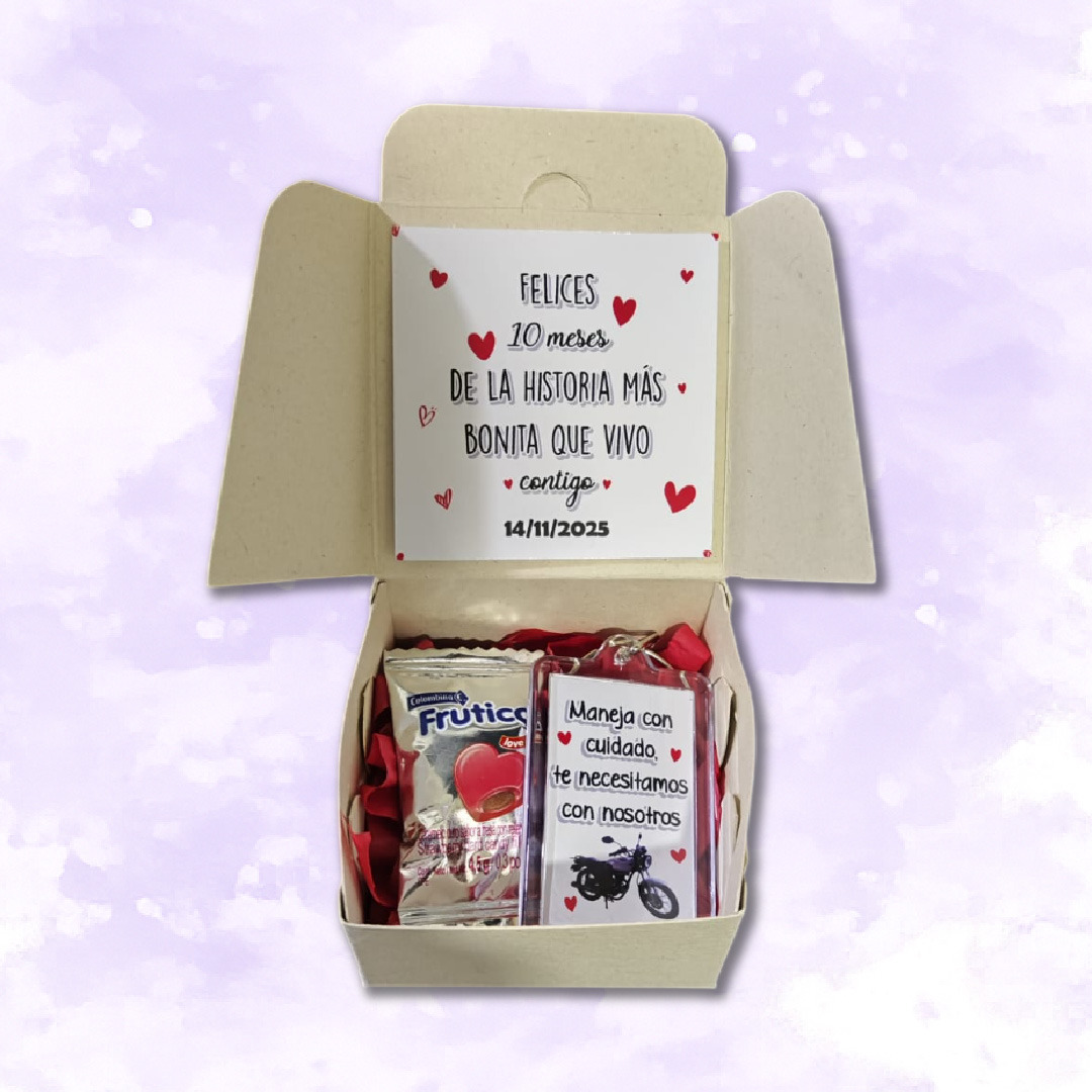 llavero doble cara | en cajita de regalo llavero doble cara | en cajita de regalo